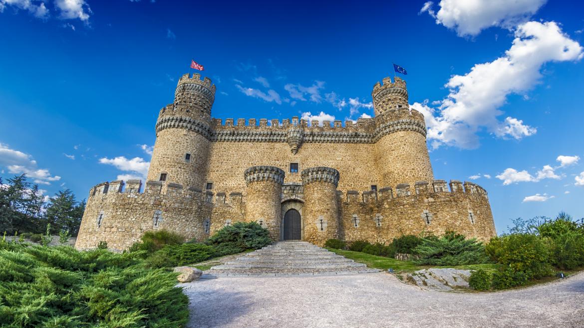 Castillo de los Mendoza en Manzanares el Real 
