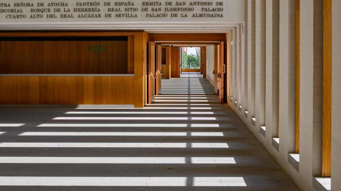La Comunidad de Madrid suscribe un convenio con Patrimonio Nacional para la promoción de los grandes museos y Reales Sitios de la región Imagen del vestíbulo