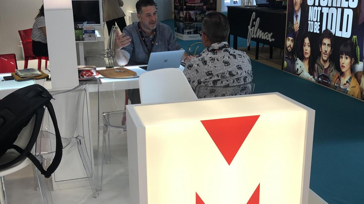 Imagen del estand de Madrid en el Festival de Cannes