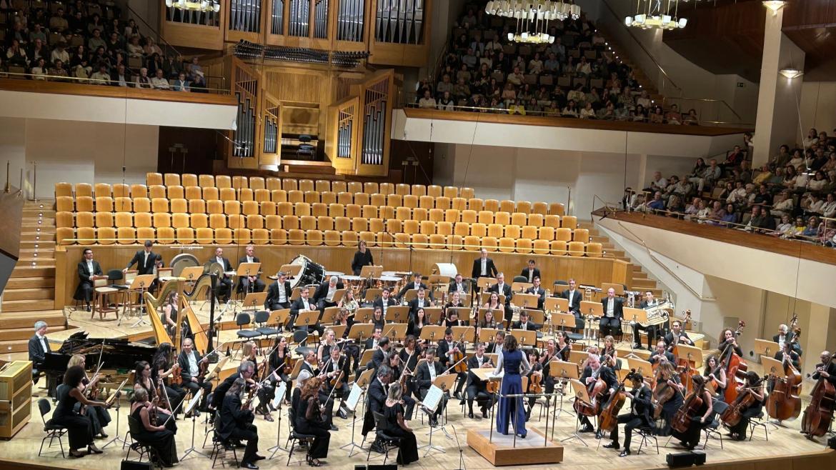 Imagen de cabecera #0 de la página de "La Orquesta y Coro de la Comunidad de Madrid ofreció 168 conciertos en 30 espacios diferentes en 2024"