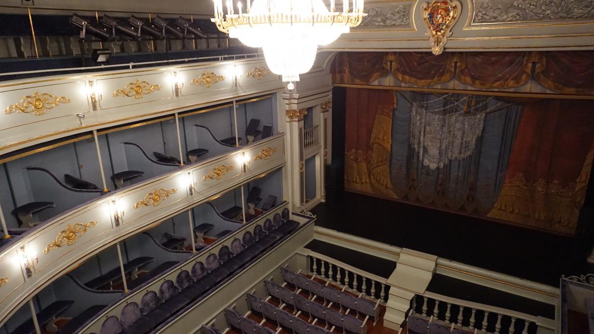 fotografía del teatro