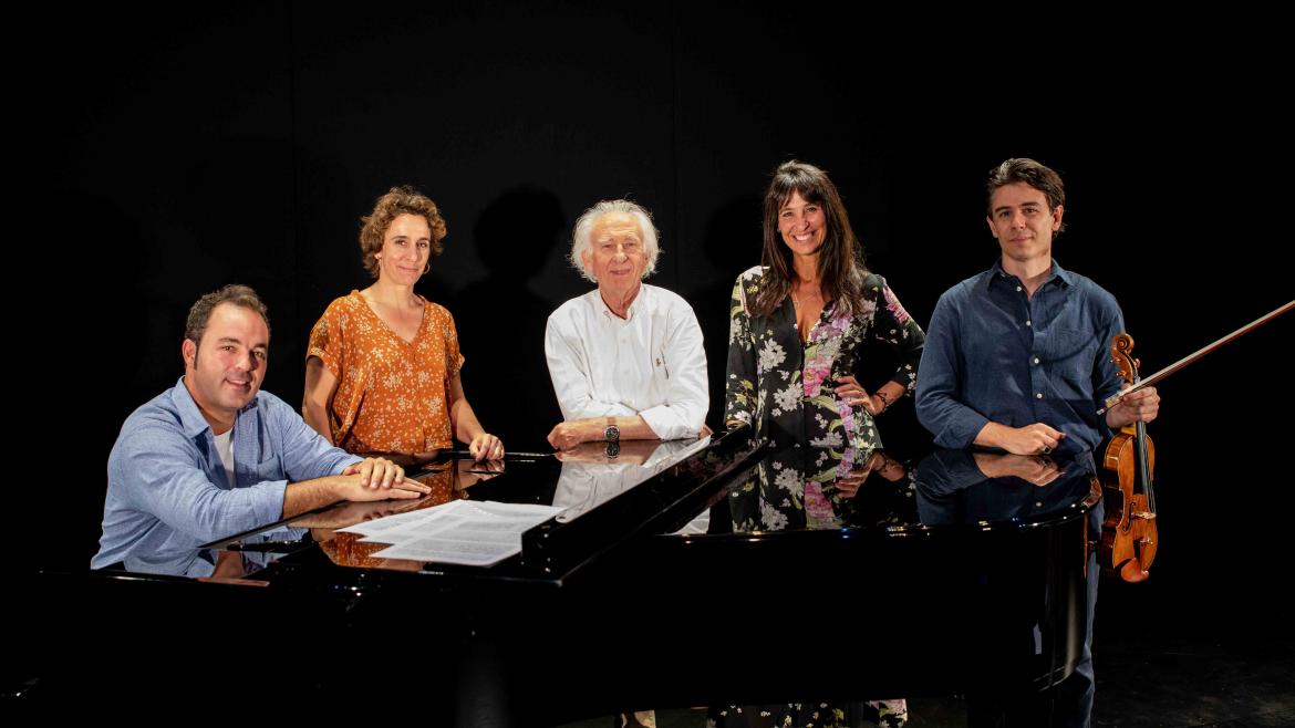 Actores de la obra Ella, de Albert Boadella