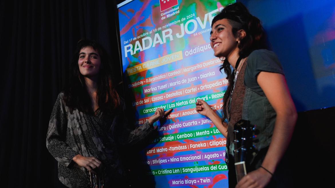 Cantantes de Radar Joven de la Comunidad de Madrid