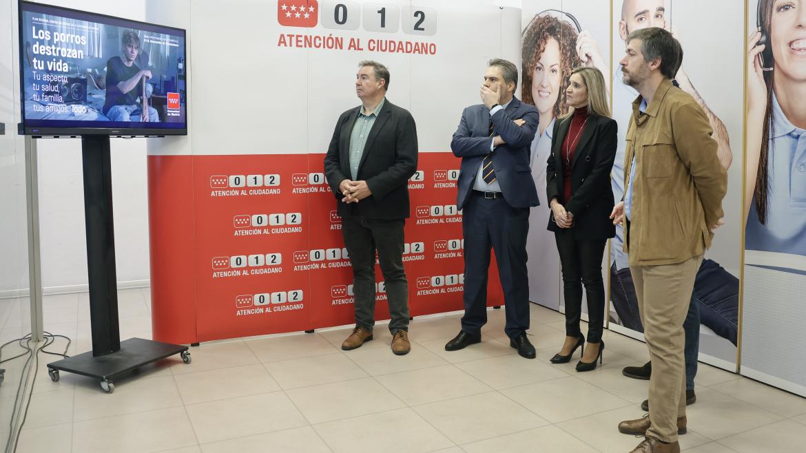 Miguel Ángel García Martín presenta el nuevo servicio 012 Contra las Drogas