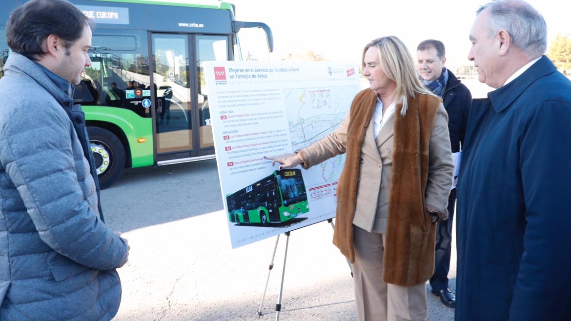 La Comunidad adapta las rutas de autobuses a las necesidades de los vecinos de Torrejón de Ardoz La Comunidad adapta las rutas de autobuses a las necesidades de los vecinos de Torrejón de Ardoz