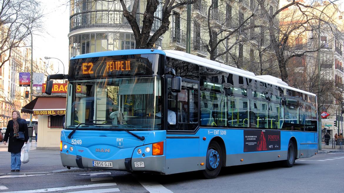 autobús de EMT