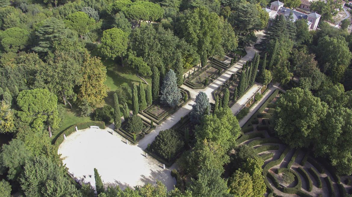 Jardín de El Capricho de la Alameda de Osuna