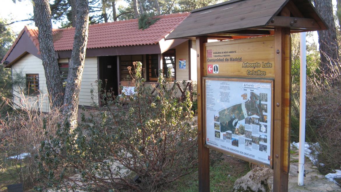 Úna imagen del centro arboreto Luis Ceballos