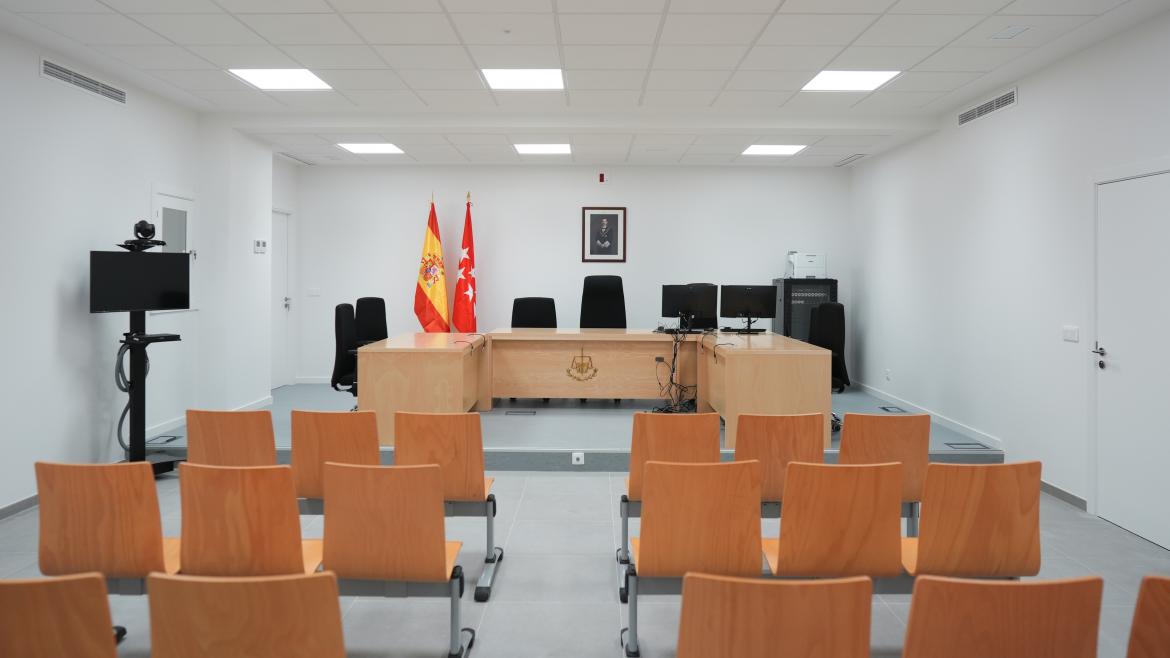 Sala de un juzgado