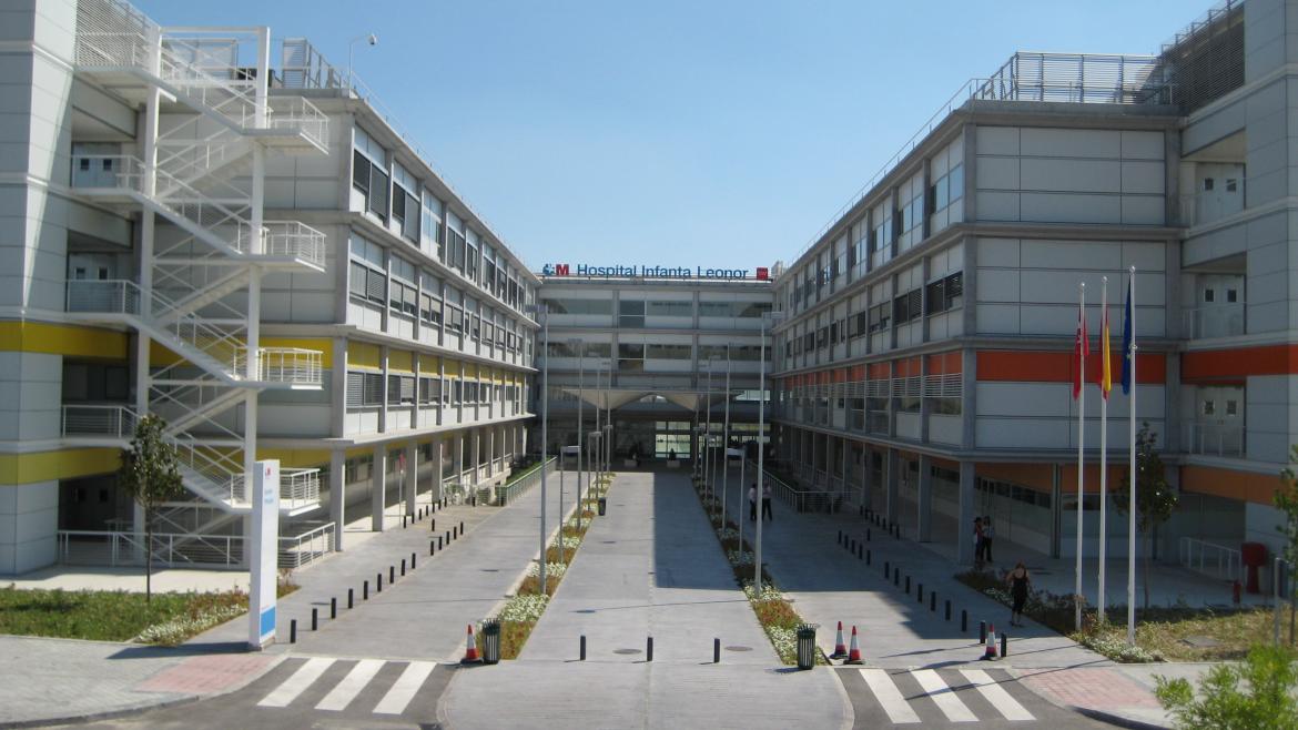 Hospital Infanta Leonor fachada del Hospital Infanta Leonor