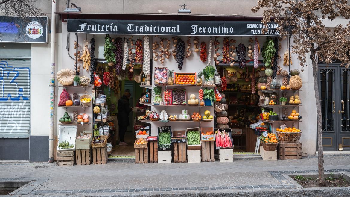 Frutería tradicional