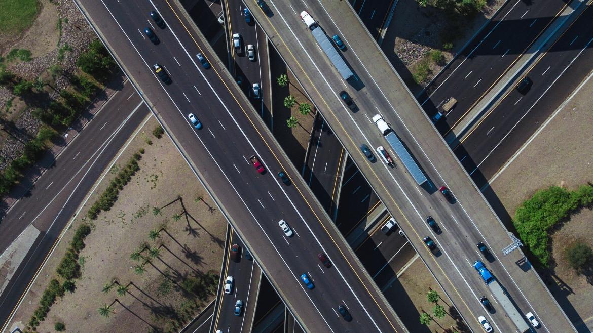 Foto carreteras y coches