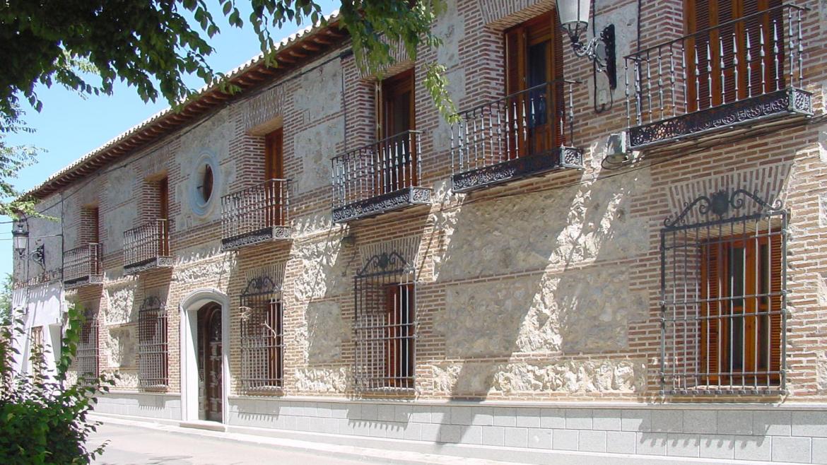 Una calle del municipio de Humanes