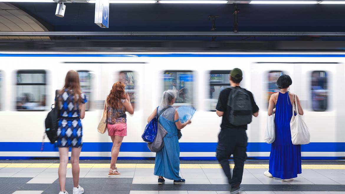 Andén de Metro