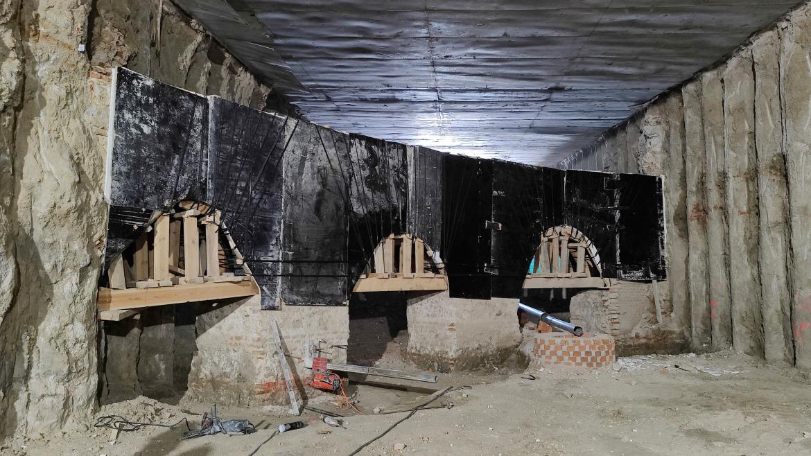 Obras de la Calle Bailen