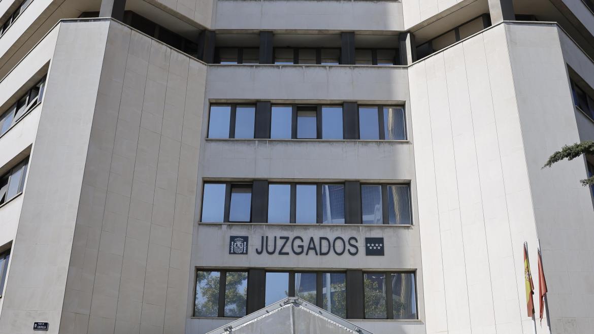 Exterior de los juzgados de Plaza de Castilla