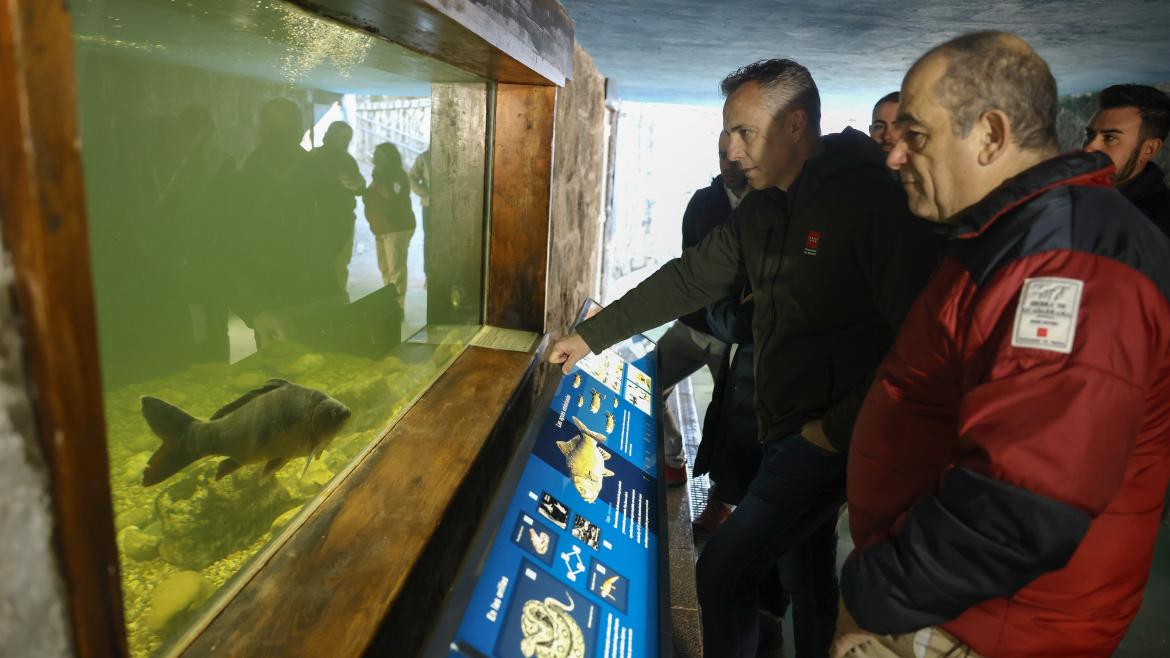 La Comunidad de Madrid inicia un proyecto para la recuperación de la trucha común en el Parque Nacional de la Sierra de Guadarrama Carlos Novillo presenta un proyecto de recuperación de la trucha común en el Parque Nacional de la Sierra de Guadarrama