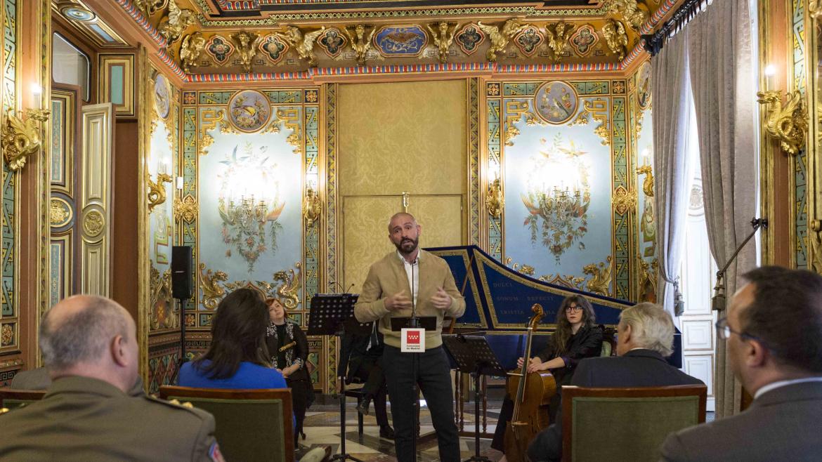 Jaime de los Santos en la presentación de la nueva edición de ‘¡Bienvenidos a palacio!’