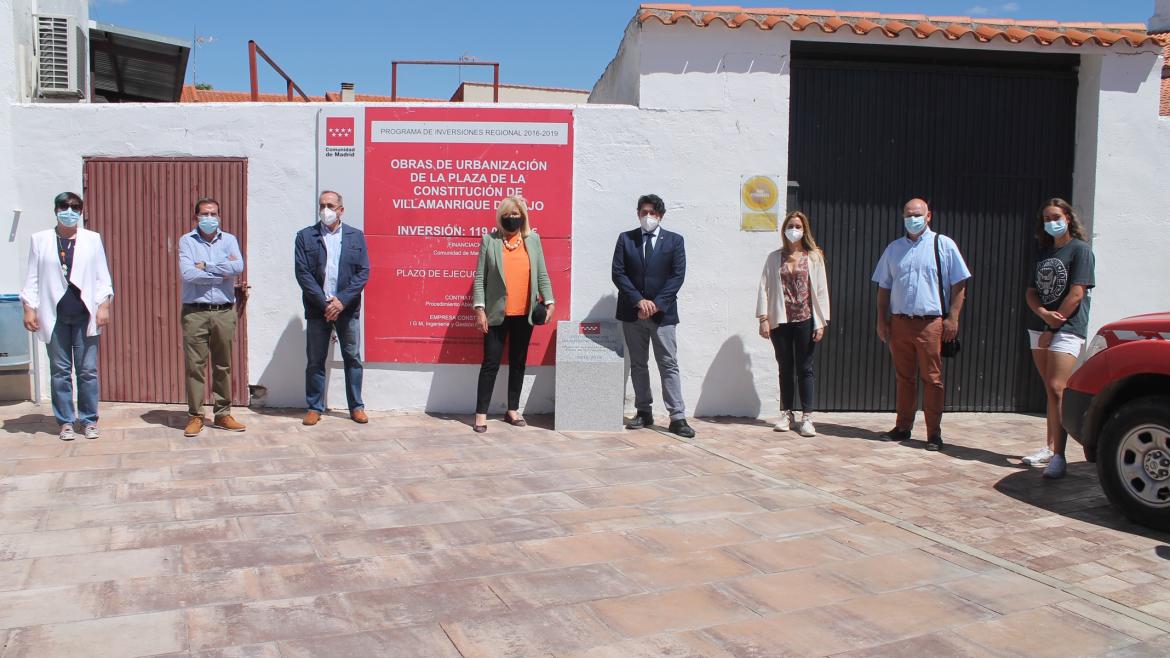 David Pérez visita Villamanrique de Tajo