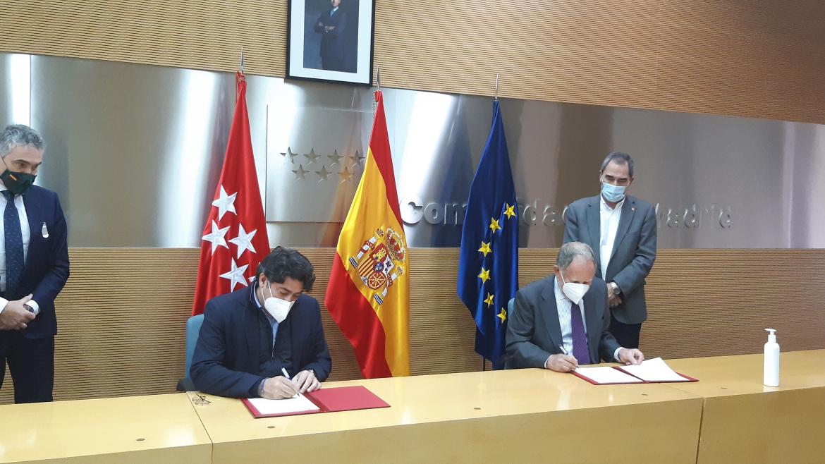 Renovamos el convenio de cesión de uso de 172 viviendas con Cáritas Madrid