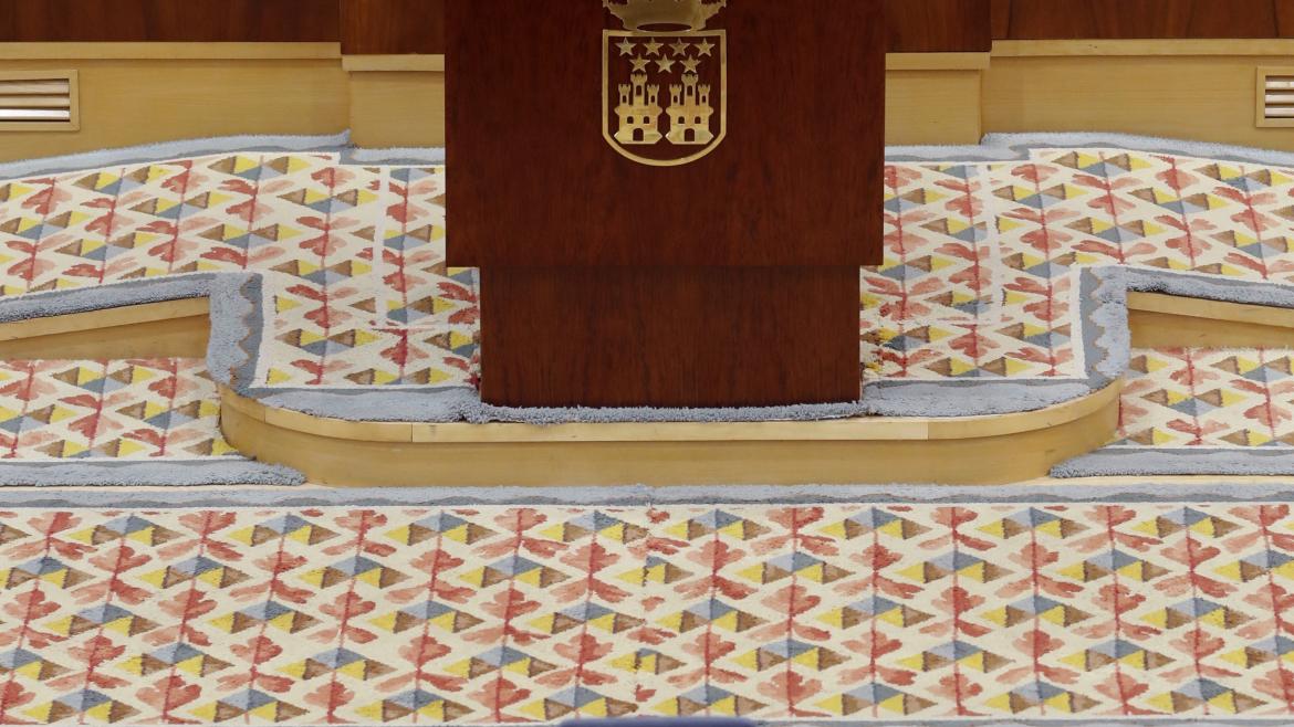 Isabel Díaz Ayuso en el pleno 