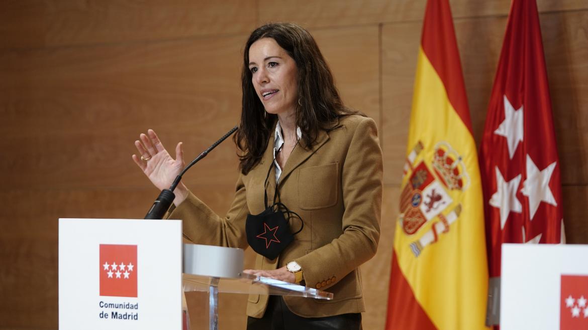 La consejera de Presidencia, Eugenia Carballedo
