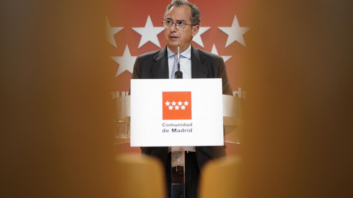 El consejero de Educación y Juventud, y portavoz del Gobierno, Enrique Ossorio