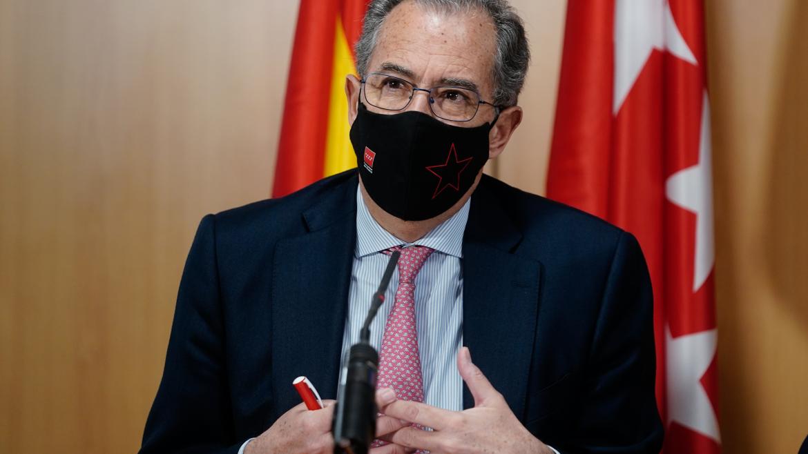 El consejero de Educación y Juventud, Enrique Ossorio