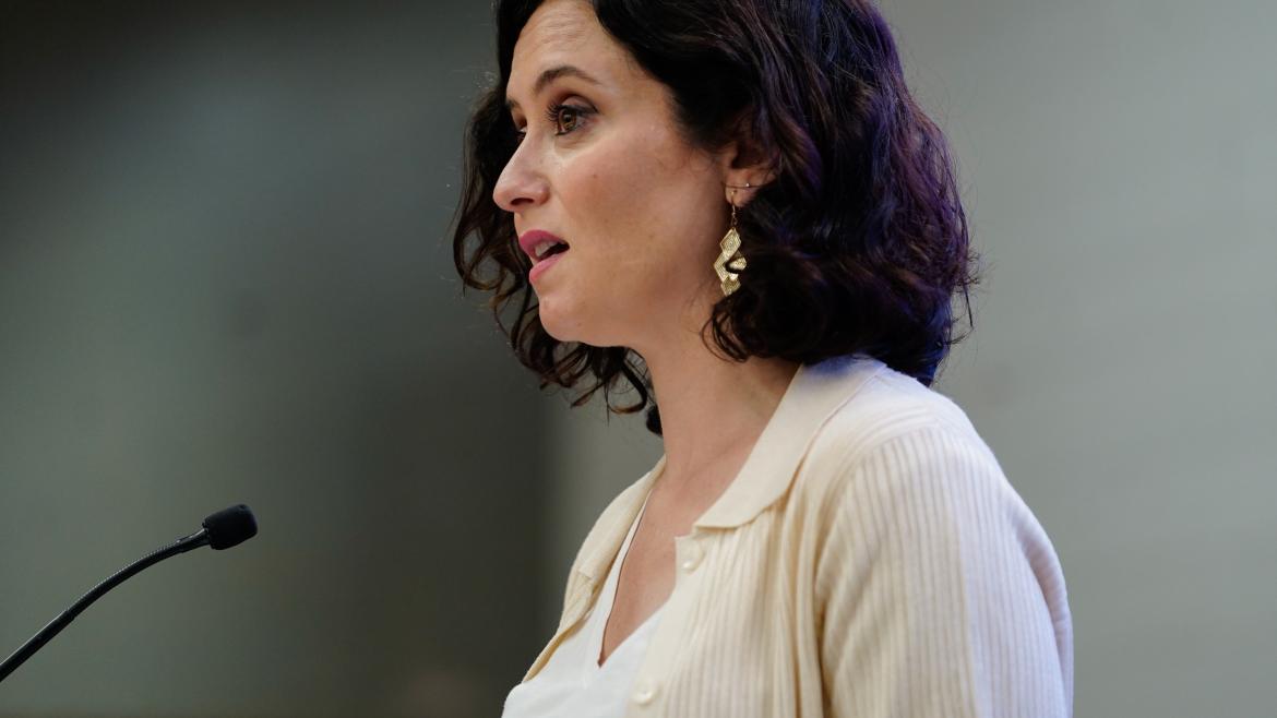 Isabel Díaz Ayuso ha participado en la clausura del Congreso de CEAJE