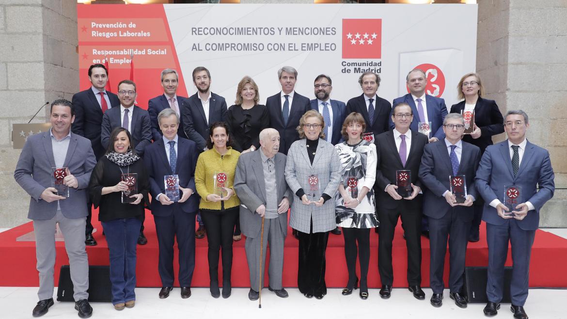  Ángel Garrido en la entrega de los I Premios a la Responsabilidad Social en el ámbito del empleo