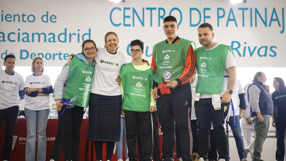La consejera Ana Dávila durante la XXIX Carrera por la Inclusión de ASPADIR
