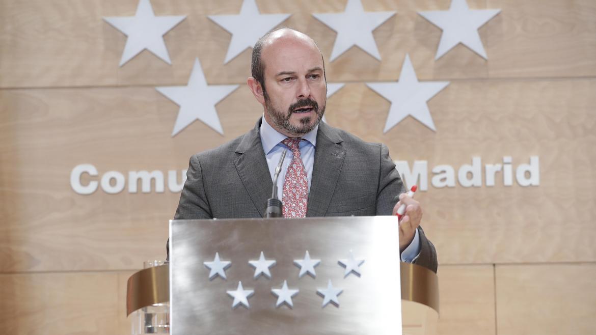 Pedro Rollán en el Consejo de Gobierno de la Comunidad de Madrid Pedro Rollán en el Consejo de Gobierno de la Comunidad de Madrid