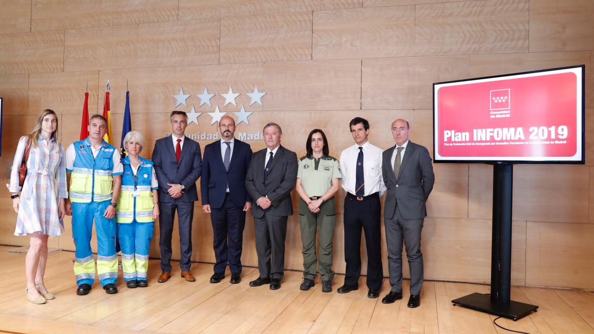 Foto durante la rueda de prensa posterior al Consejo de Gobierno