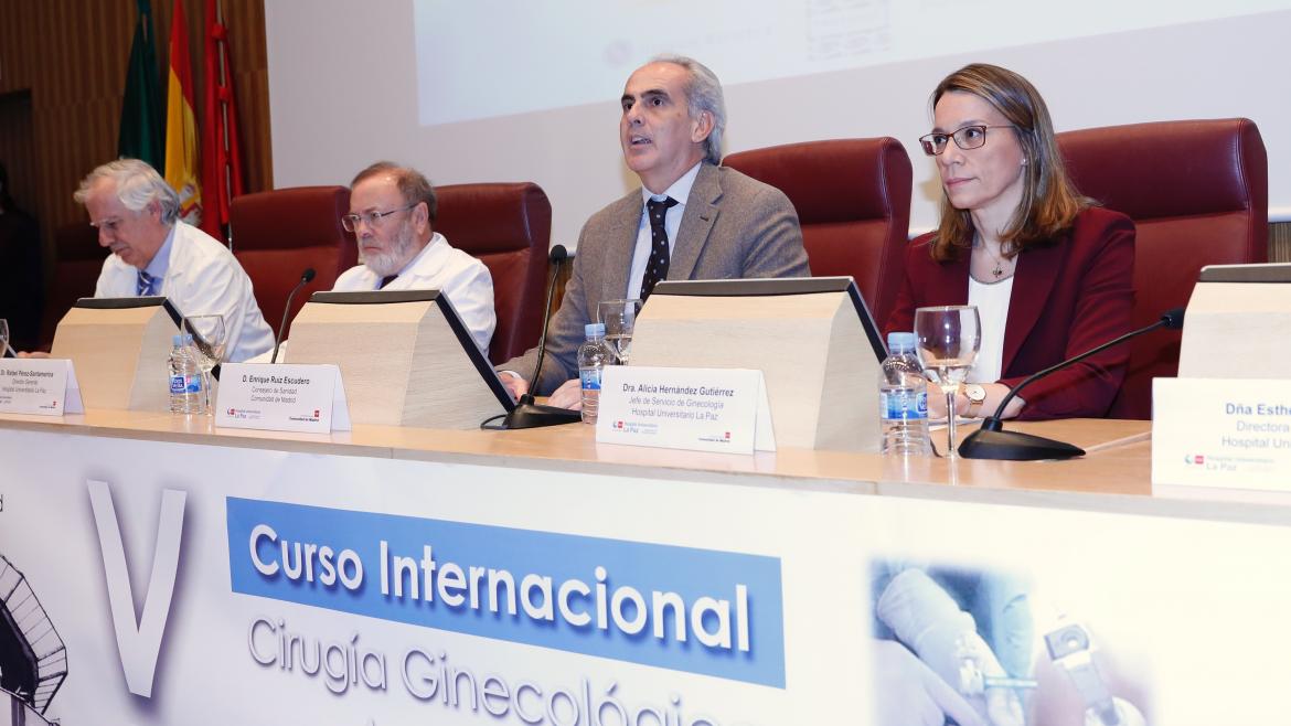 Ruiz Escudero durante la presentación