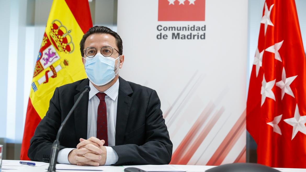 El consejero de Hacienda y Función Pública, Javier Fernández-Lasquetty