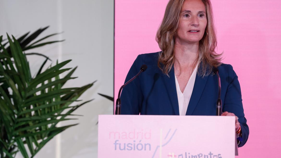 Paloma Martín ha participado en la presentación oficial de Madrid Fusión 2021
