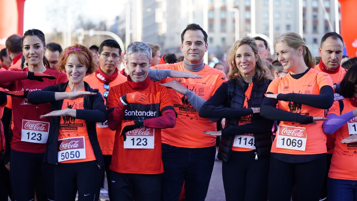 Aguado asiste a la carrera solidaria del 8 de marzo por el Día Internacional de la Mujer 1