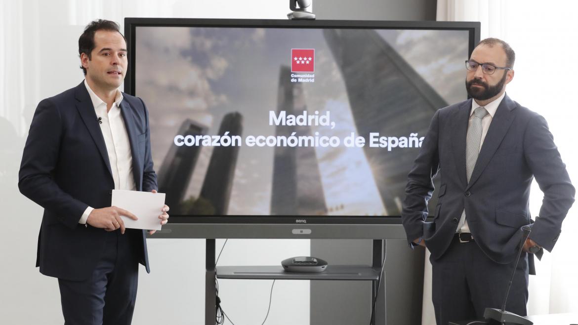 Aguado presenta el balance de la Contabilidad Regional Trimestral y del cierre de 2019