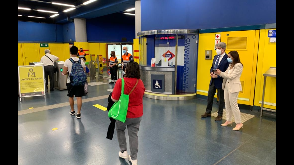 Ángel Garrido en Metro de Madrid