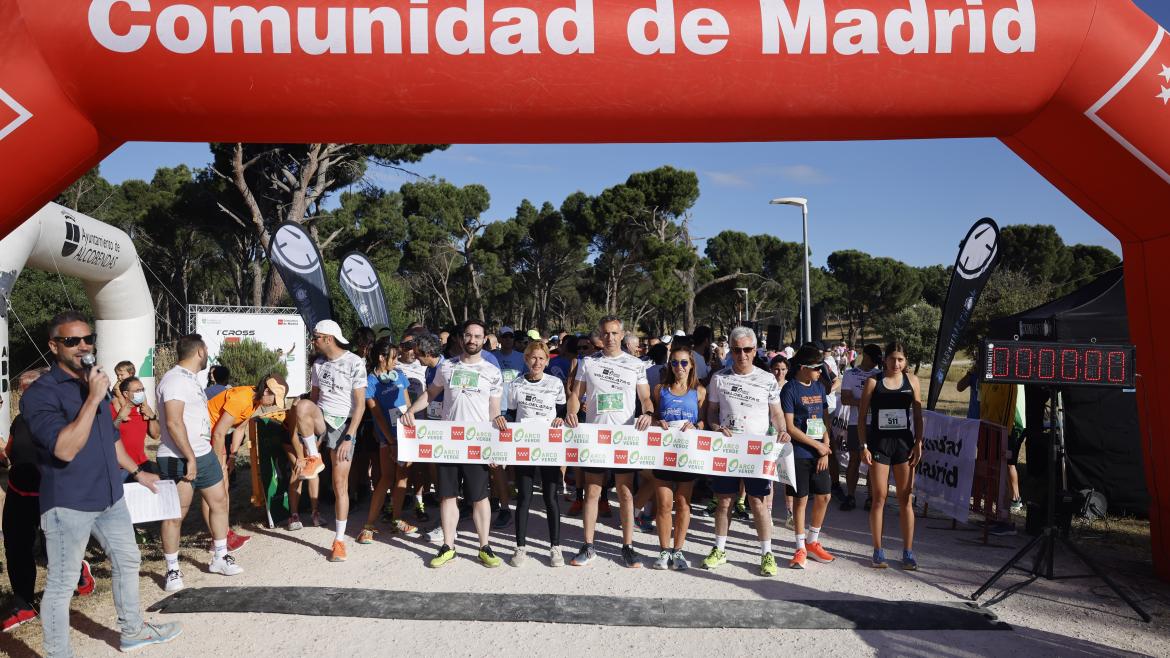 Carlos Novillo en el I Cross Arco Verde Valdelatas