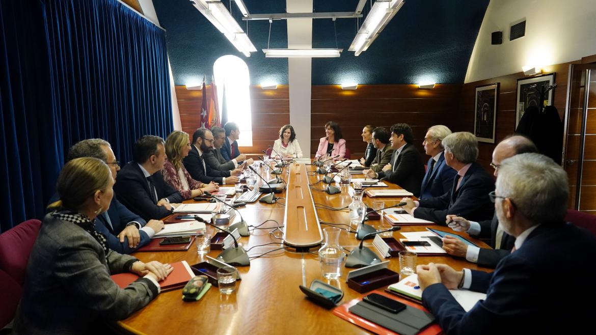 Consejo de Gobierno celebrado en Pozuelo de Alarcón