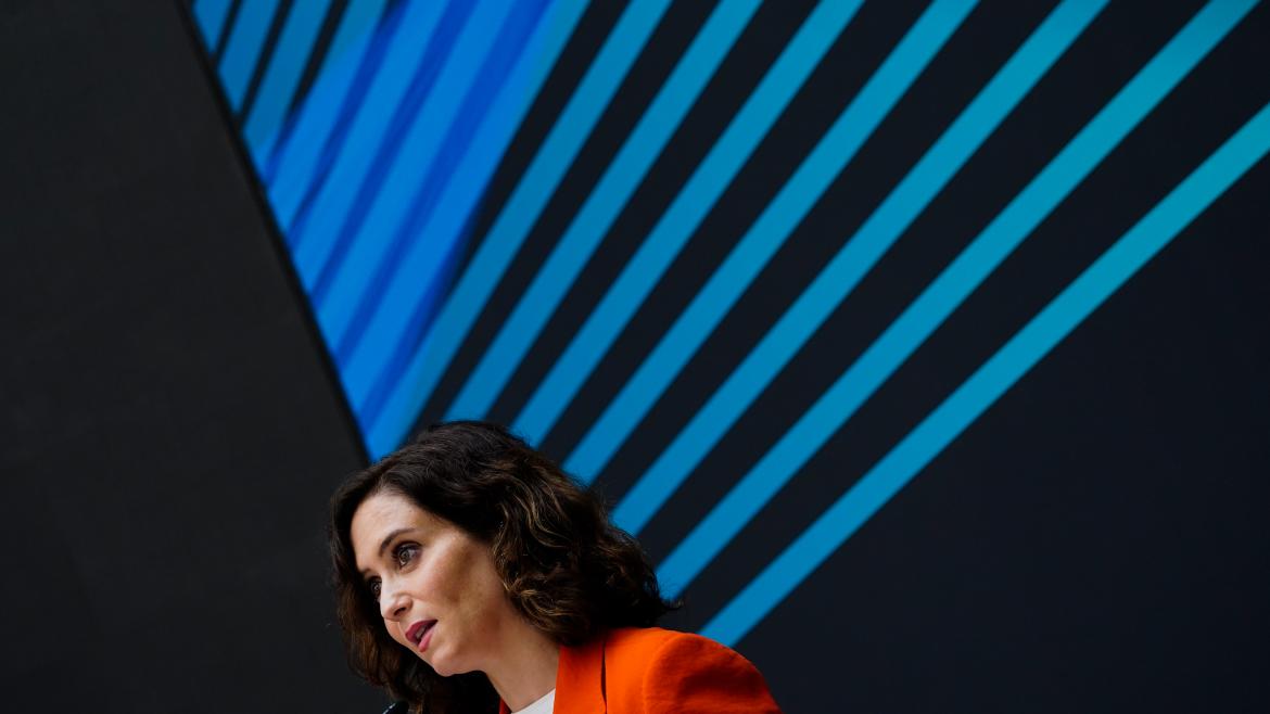 Primer plano de la presidenta