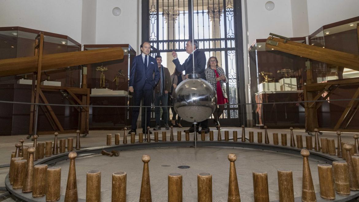 Eduardo Sicilia durante la inauguración de la Semana de la Ciencia
