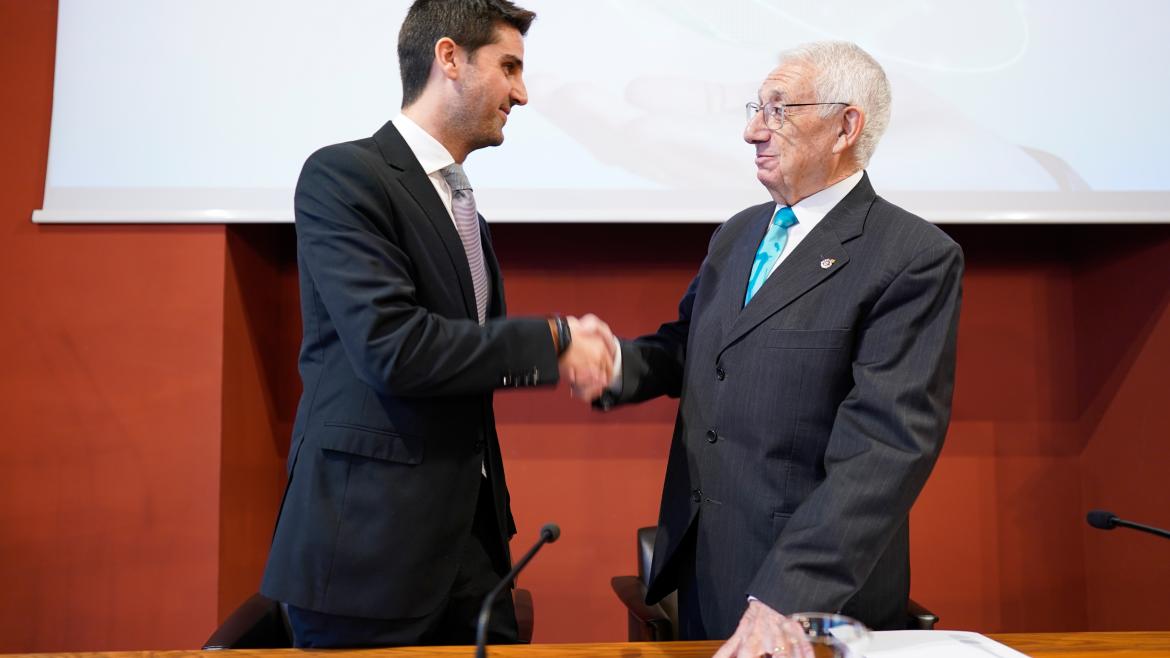 El consejero durante la celebración del acto