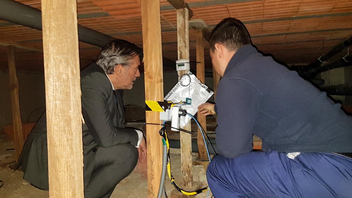 Enrique López visita los juzgados de Colmenar Viejo Enrique López durante su visita a los juzgados de Colmenar Viejo