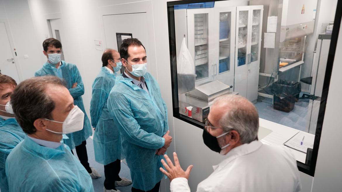 Ignacio Aguado asiste a la inauguración de Algenex