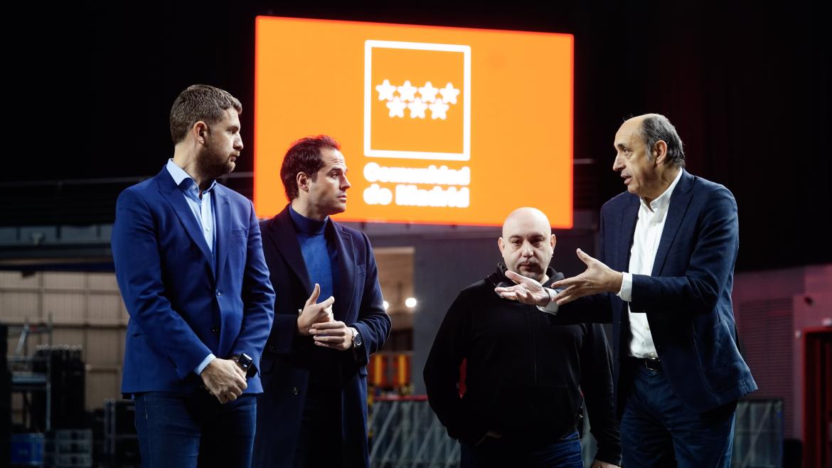 Ignacio Aguado visita el WiZink Center tras la  presentación del cierre del año 2019 1