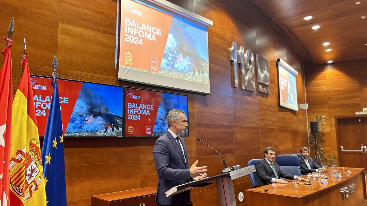 El consejero Carlos Novillo realiza un balance del Plan INFOMA 2024