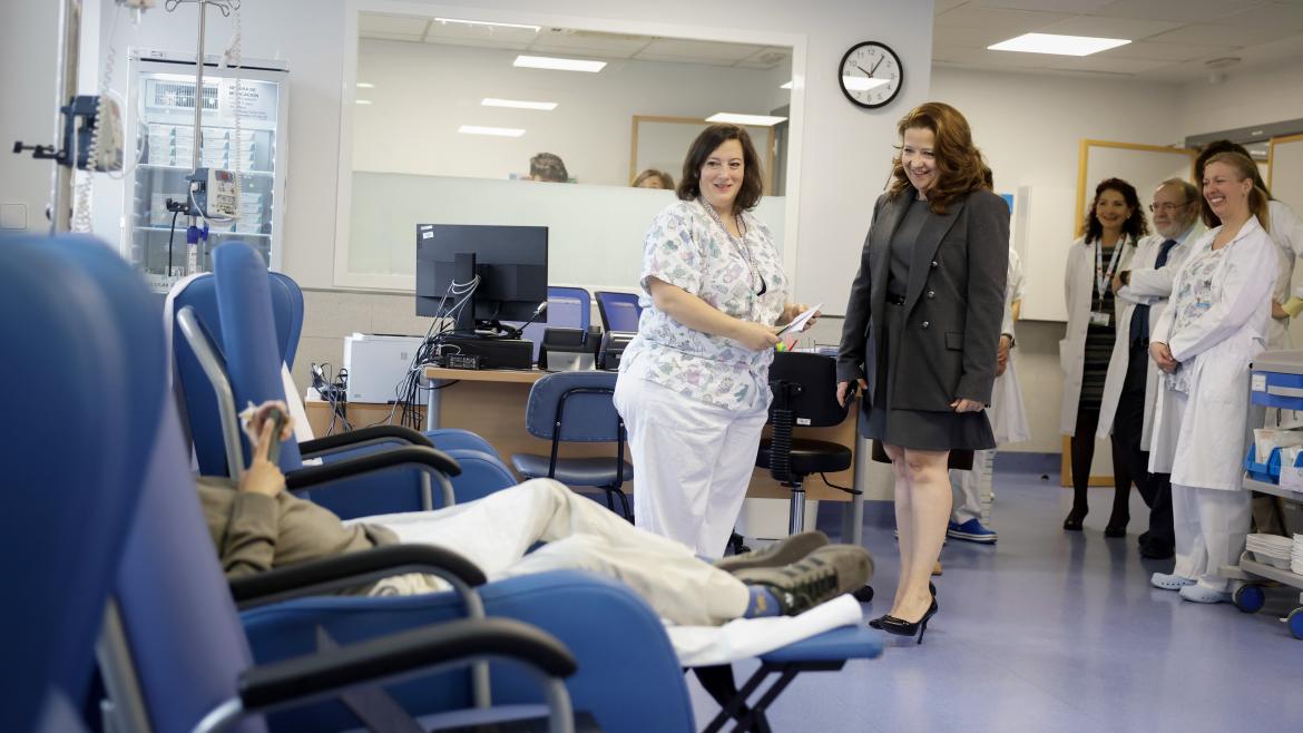 La consejera Fátima Matute en la presentación del II Plan de Mejora de la Atención Sanitaria a Personas con Enfermedades Raras