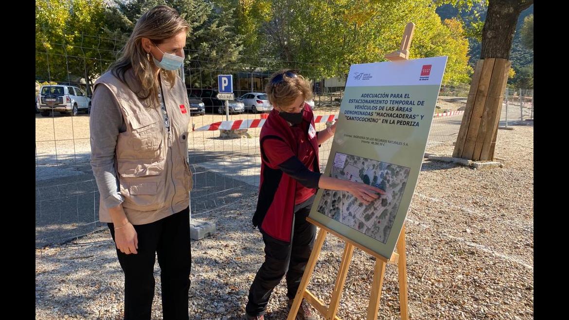 La Comunidad de Madrid invertirá 430.000 euros en la mejora y adecuación de la movilidad y uso público en espacios naturales por el COVID-19 Paloma Martín durante el acto